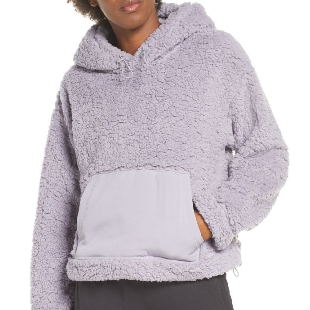 Zella Teddy Hoodie SweatShirt - Picture 7 of 8